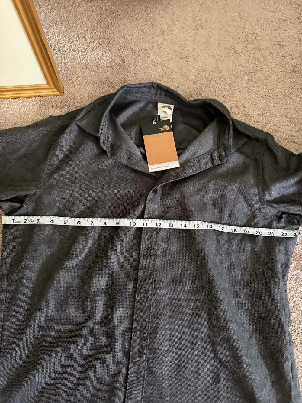 The North Face Mens L/S Thermocore Button Up Shirt